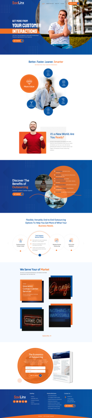 Web Design by rightway for SaviLinx | Design: #24954810
