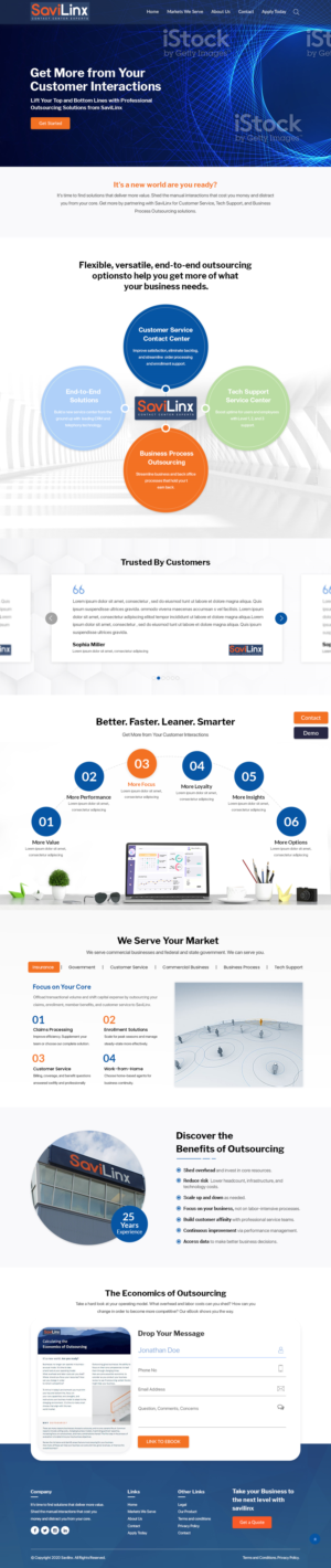 Website redesign for fast growing company looking to present a unique image | Web-Design von Titan Eagle