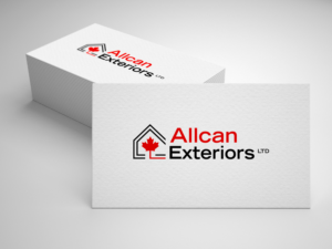 Logo Design by Daniel Caso Design for Allcan Exteriors Ltd. | Design: #24939859