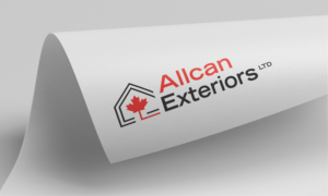 Allcan Exteriors Ltd. | Logo Design by Daniel Caso Design