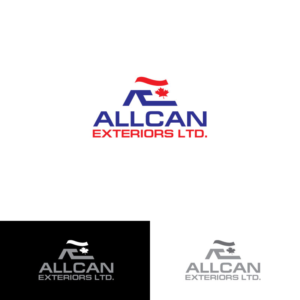 Logo Design by Omee63 for Allcan Exteriors Ltd. | Design: #24960103