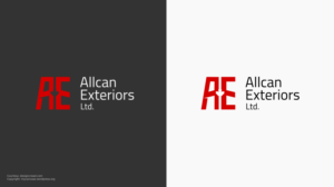 Logo Design by AVASHE for Allcan Exteriors Ltd. | Design: #24985228