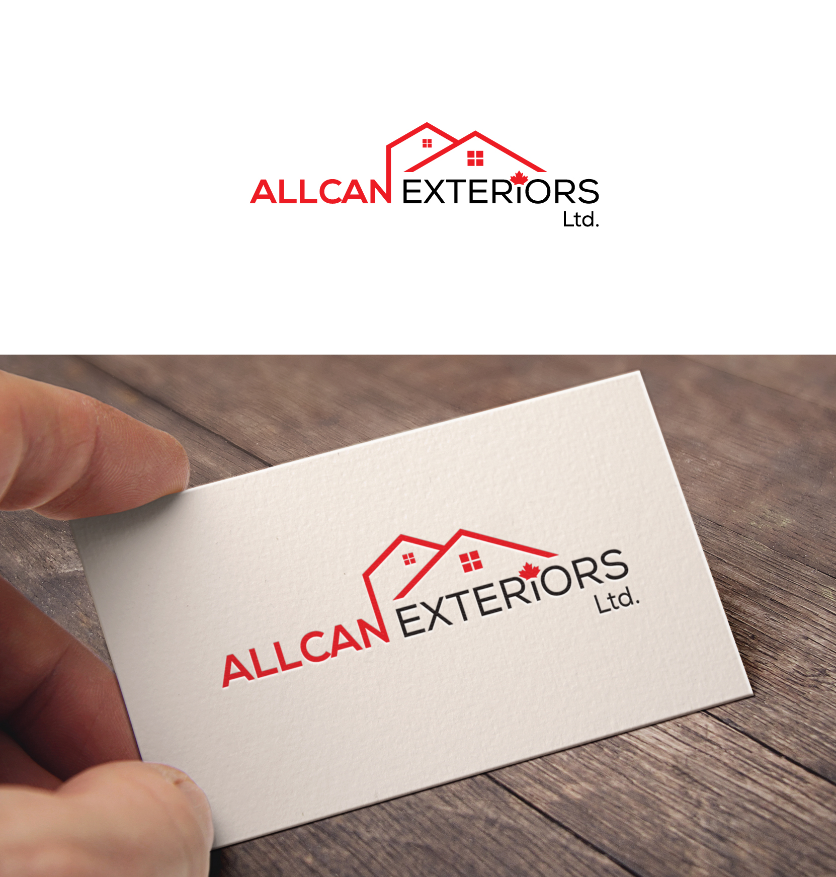 Diseño de Logo por hoaihoai para Allcan Exteriors Ltd. | Diseño #24989748