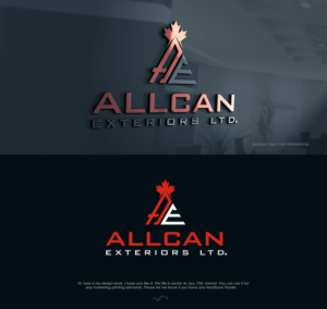 Allcan Exteriors Ltd. | Logo Design by Mono.co