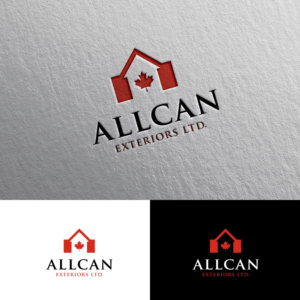 Allcan Exteriors Ltd. | Logo Design by Rii