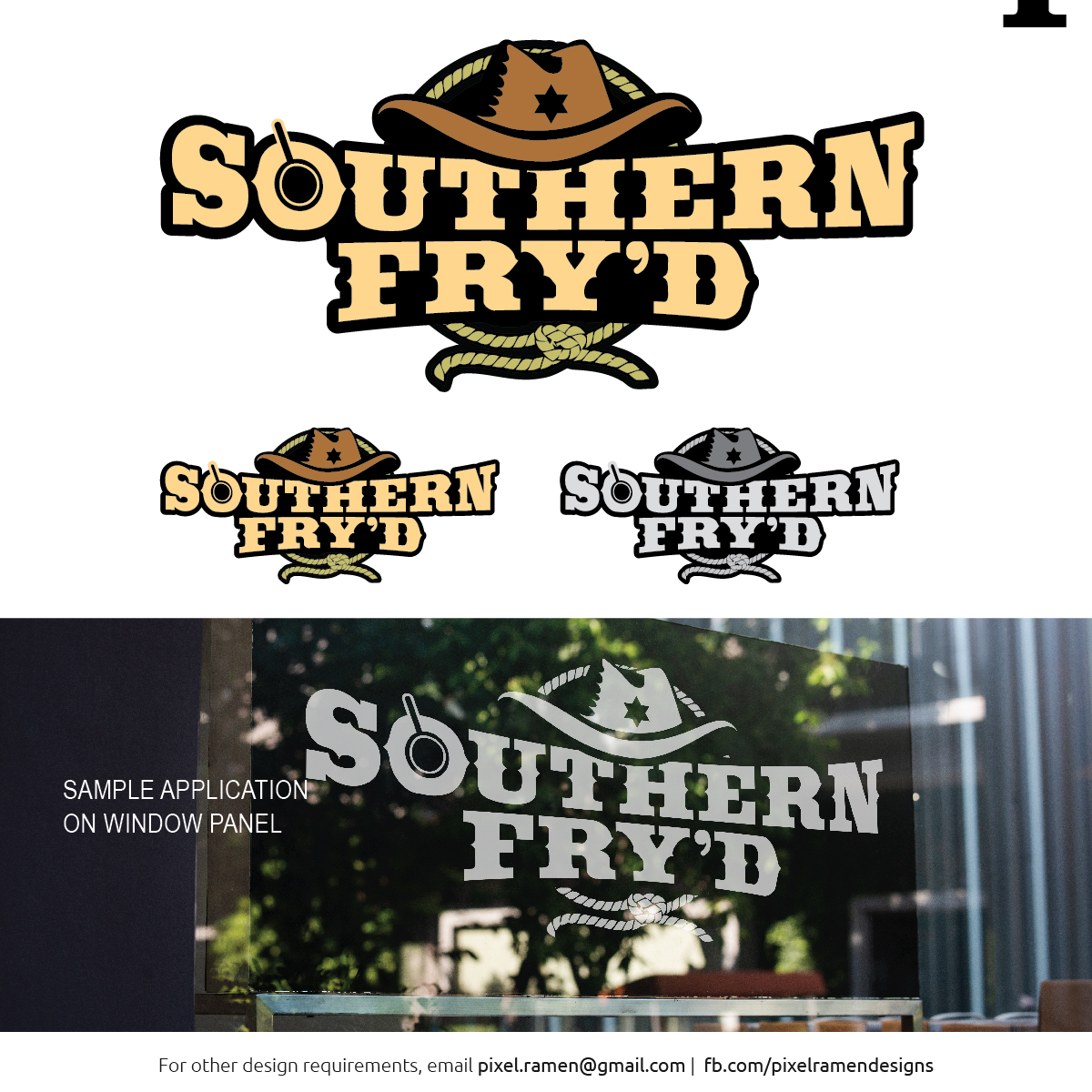 Logo Design by Noche designs for Southern Fry'd | Design #24981266