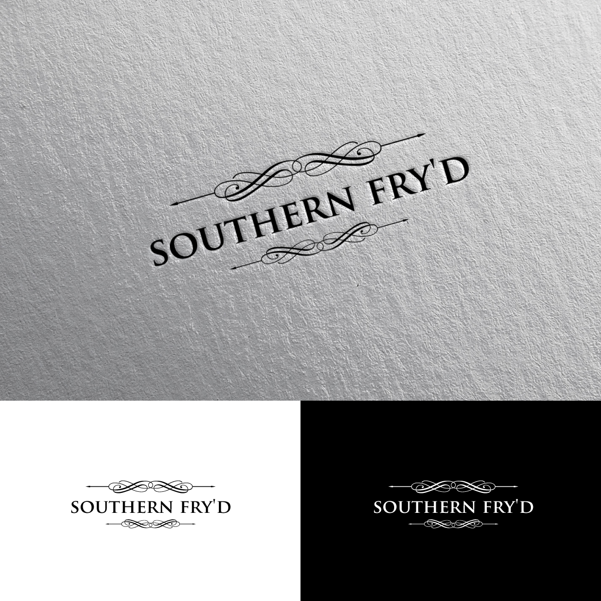 Logo Design by Rii for Southern Fry'd | Design #24938374