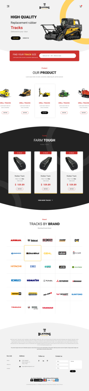 Web Design par RishiRich pour Rob Underwood LLC | Design : #24941452
