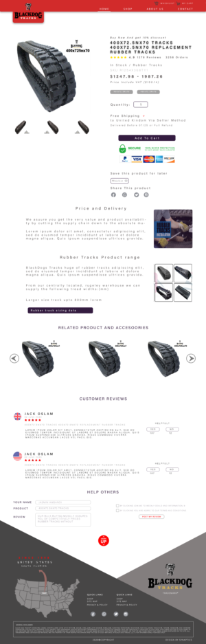 Web Design par Shehan Wickramasinghe pour Rob Underwood LLC | Design : #24996153