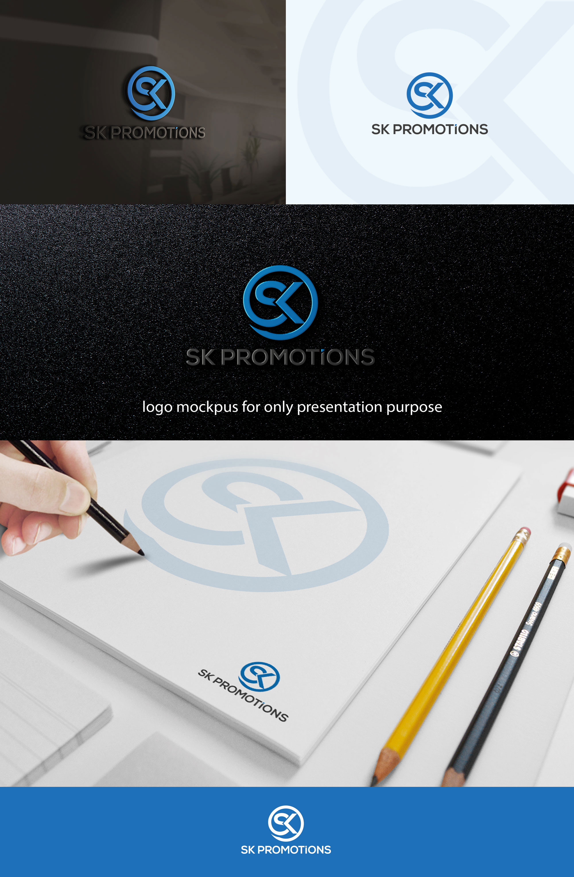 Logo Design by designhub09 for SK Promotions, Inc | Design: #25019752