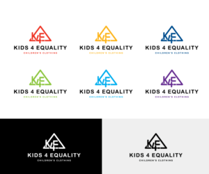 Kids 4 Equality | Logo Design by step forward 2