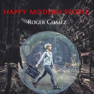 album title - happy modern people album cover artwork | CD-Cover-Design von Wally_F