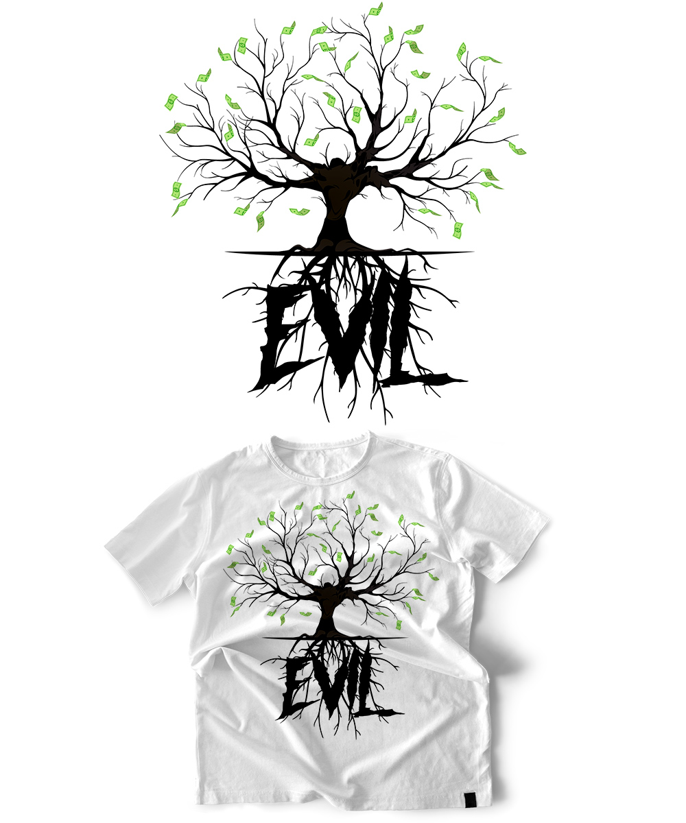 T-shirt Design by StudioD™ for Maniak Teez | Design #24967453