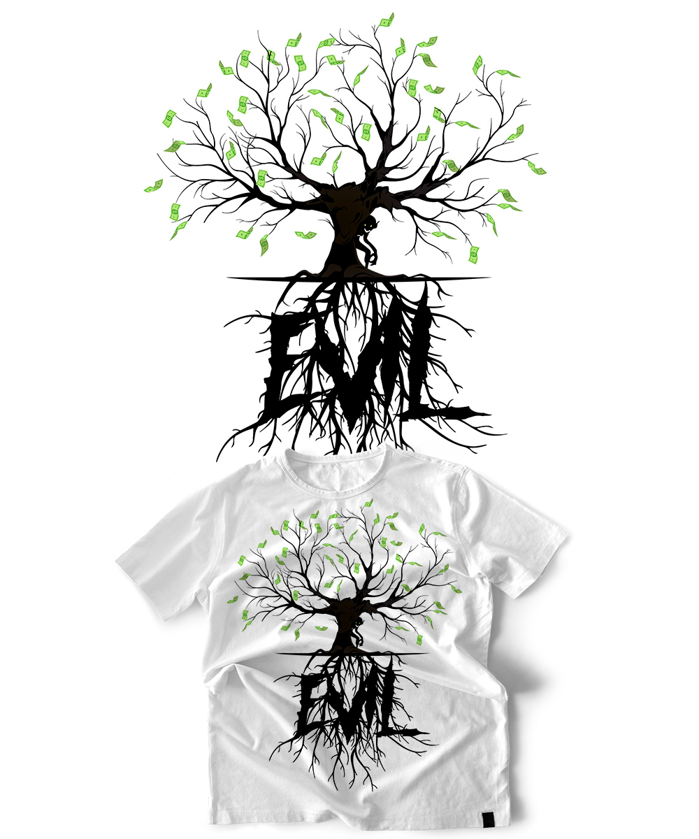 T-shirt Design by StudioD™ for Maniak Teez | Design: #24975290
