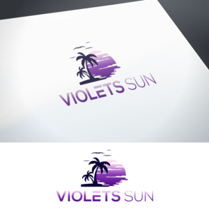Violets Sun and a image  | Logo Design by tejo