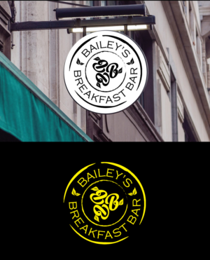 Bailey's Breakfast Bar | Logo Design by Juli creation