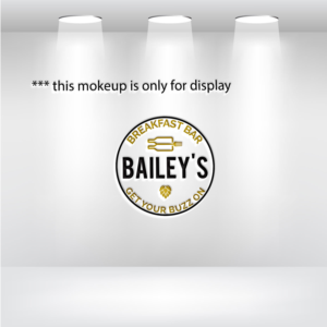 Bailey's Breakfast Bar | Logo Design by Ochieng