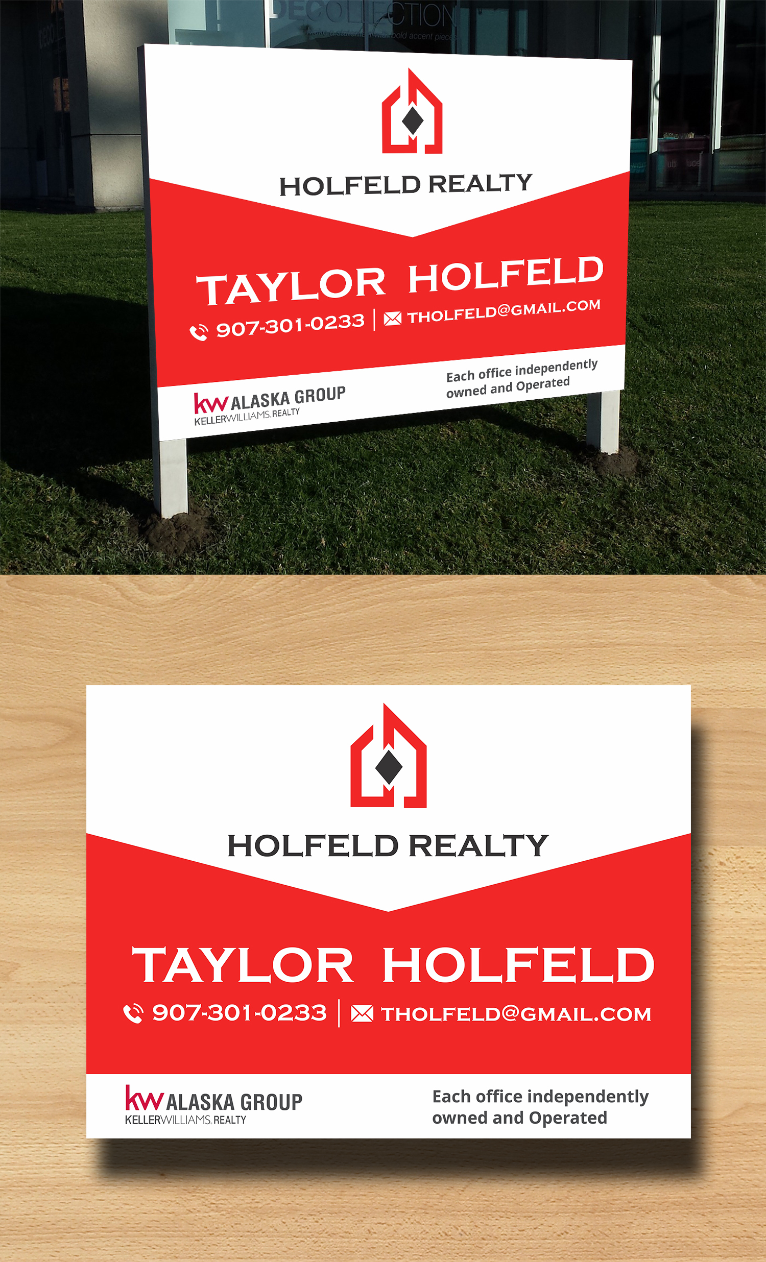 Signage Design by ecorokerz for this project | Design #24951469