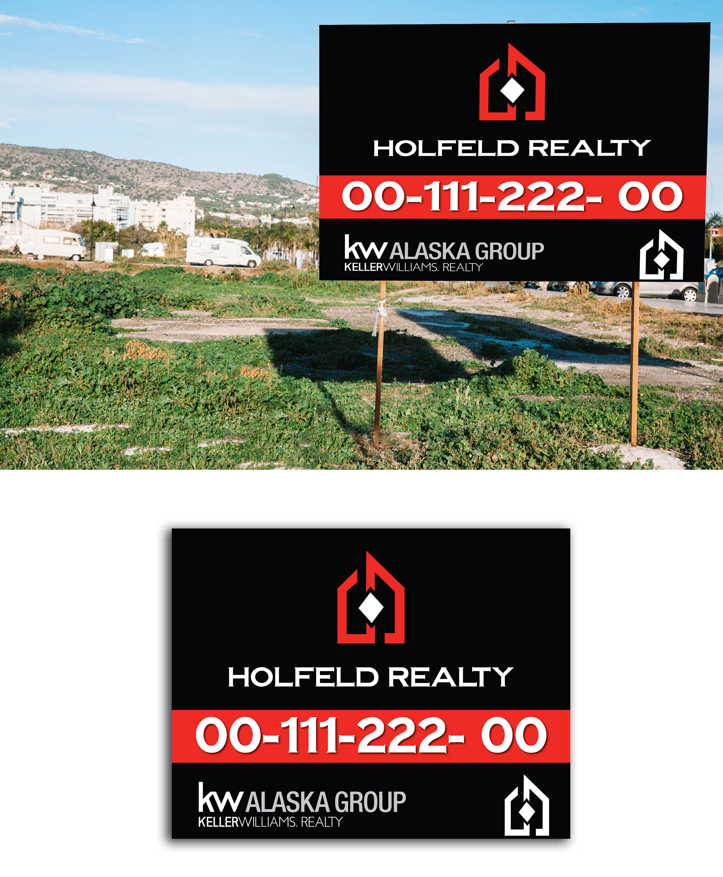 Signage Design by u2square for this project | Design #24946938