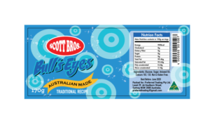 Label Design by Maakey for Scott Bros. CANDY | Design: #24974464