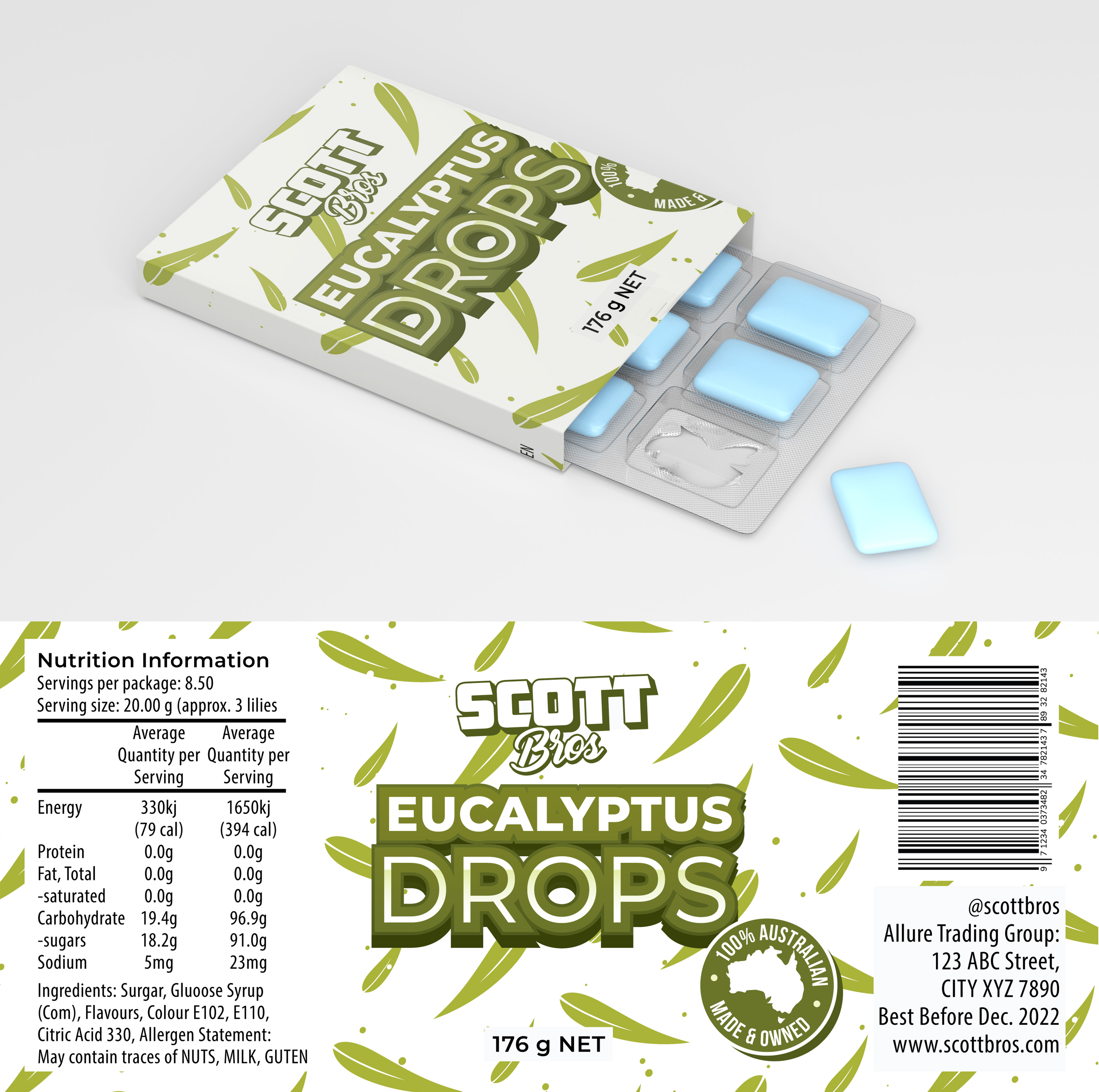 Label Design by Impressive Solutions for Scott Bros. CANDY | Design #24961069