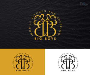 Big Boys Mobile Kitchen and Catering | Logo Design by Dot Design 3