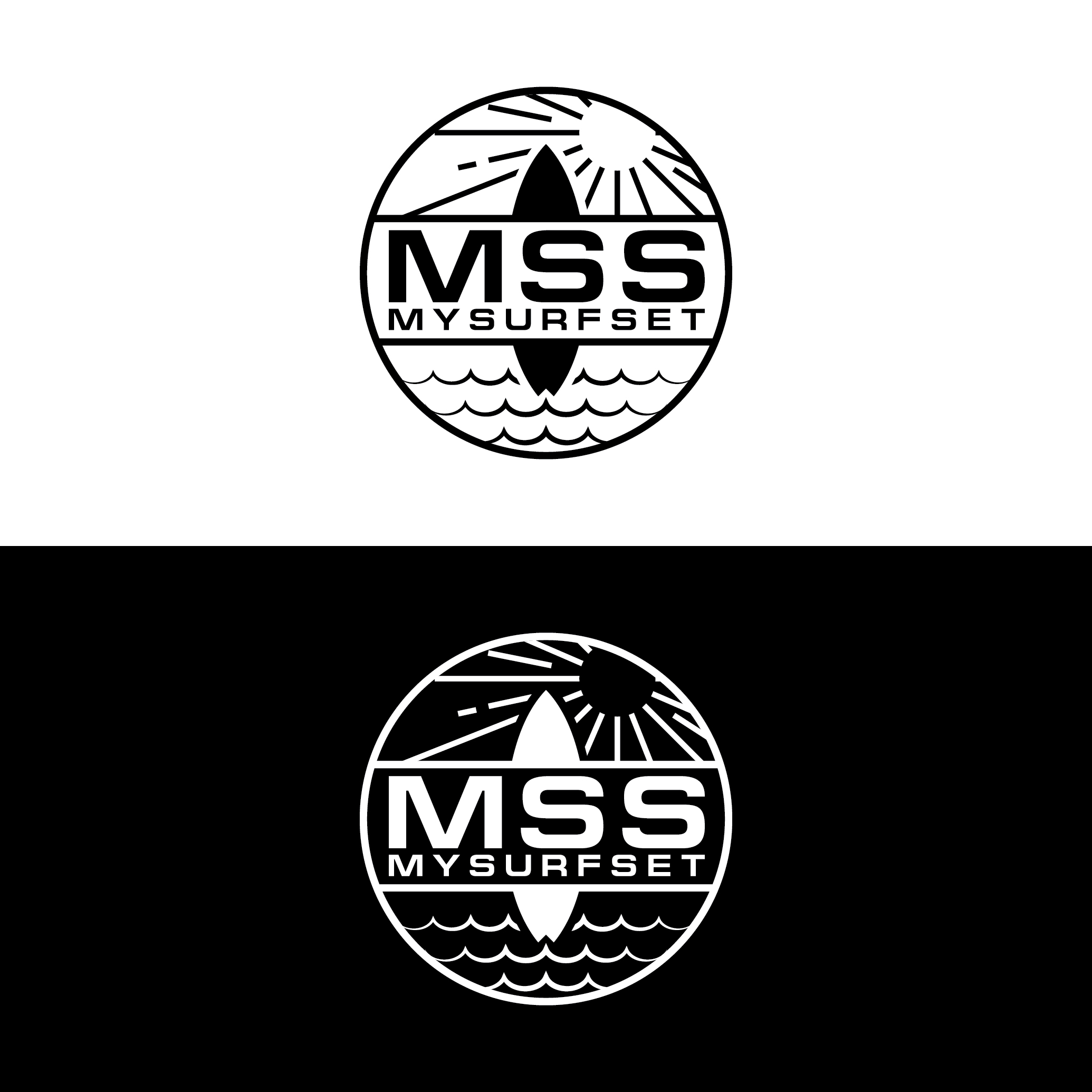 Logo Design by GraphicTec for mySurfSet Photography | Design #24962859