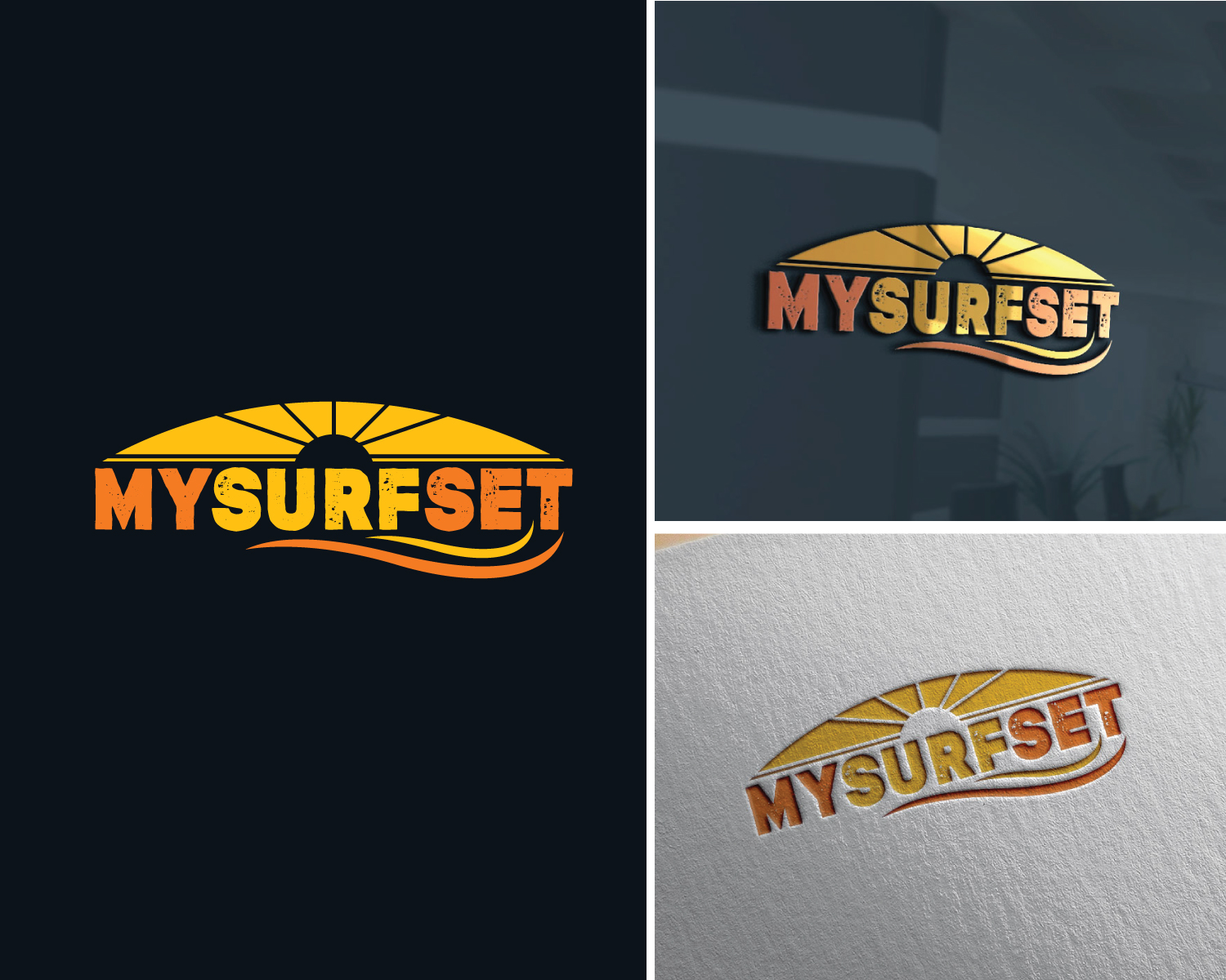 Logo Design by Atec for mySurfSet Photography | Design #24960610