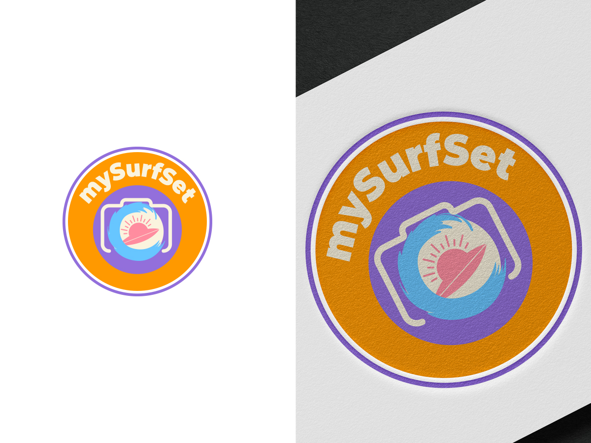 Logo Design by cojoceastudio for mySurfSet Photography | Design #24967793