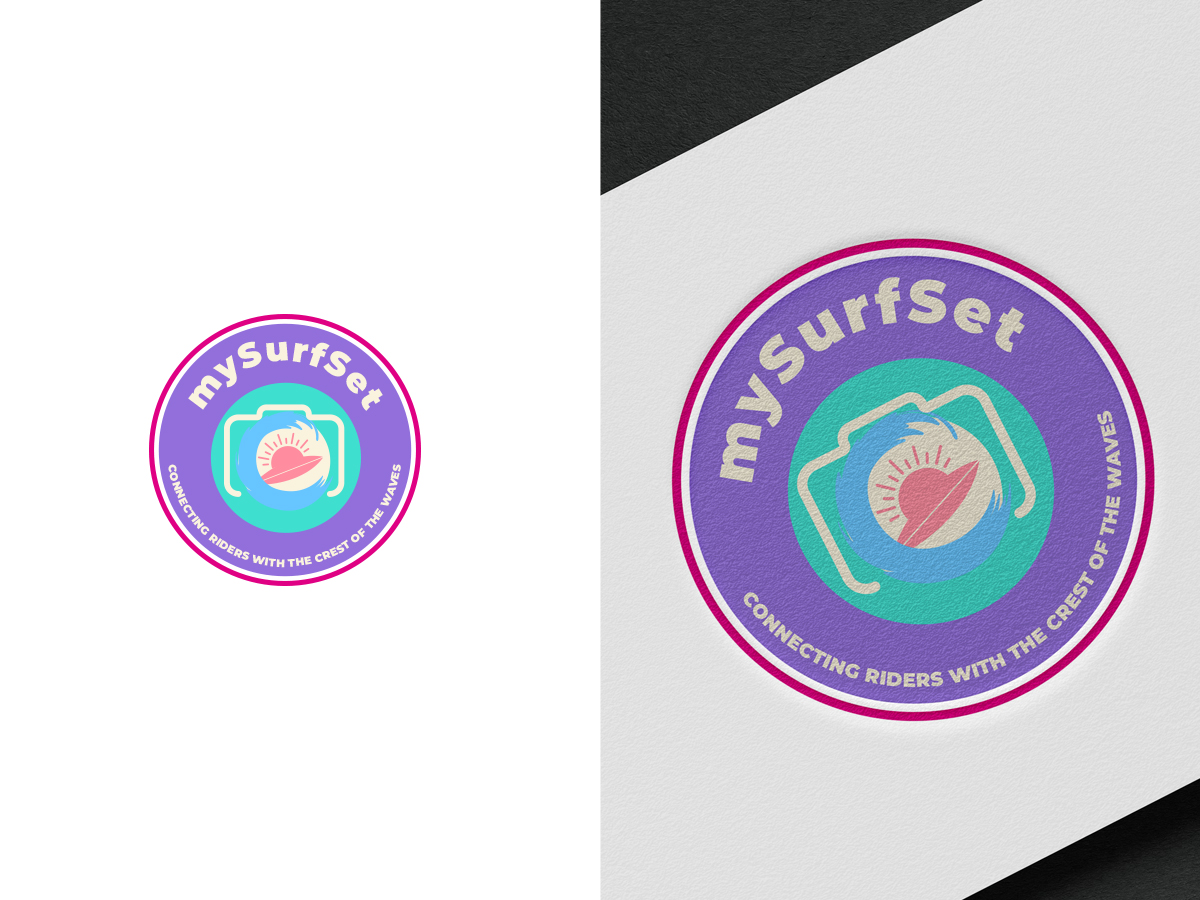 Logo Design by cojoceastudio for mySurfSet Photography | Design #24967829