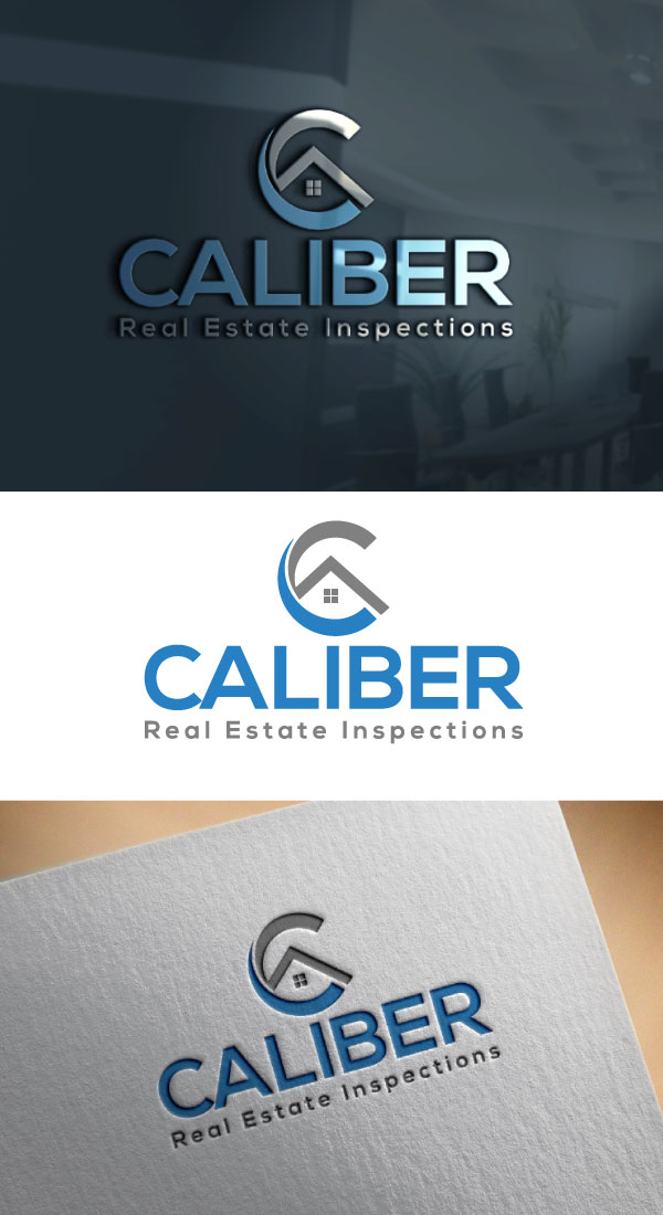 Logo Design by expert pro for Caliber Real Estate Inspections | Design #24952106