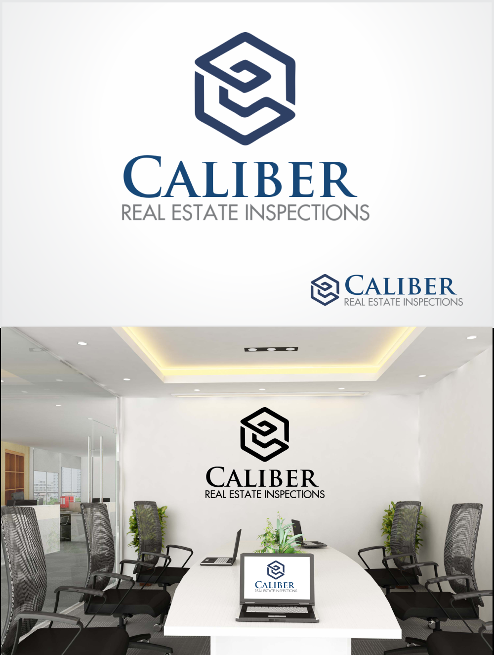 Logo Design by likethecookies for Caliber Real Estate Inspections | Design: #24956940