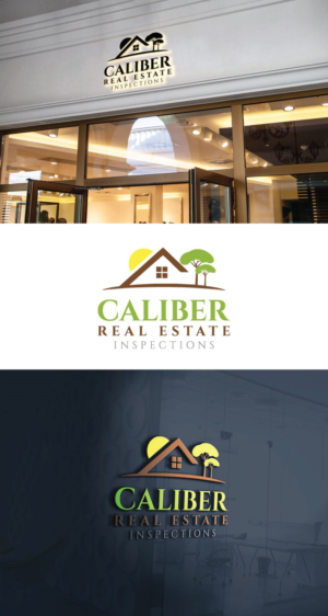 Caliber Real Estate Inspections  | Logo Design by ZJ Design
