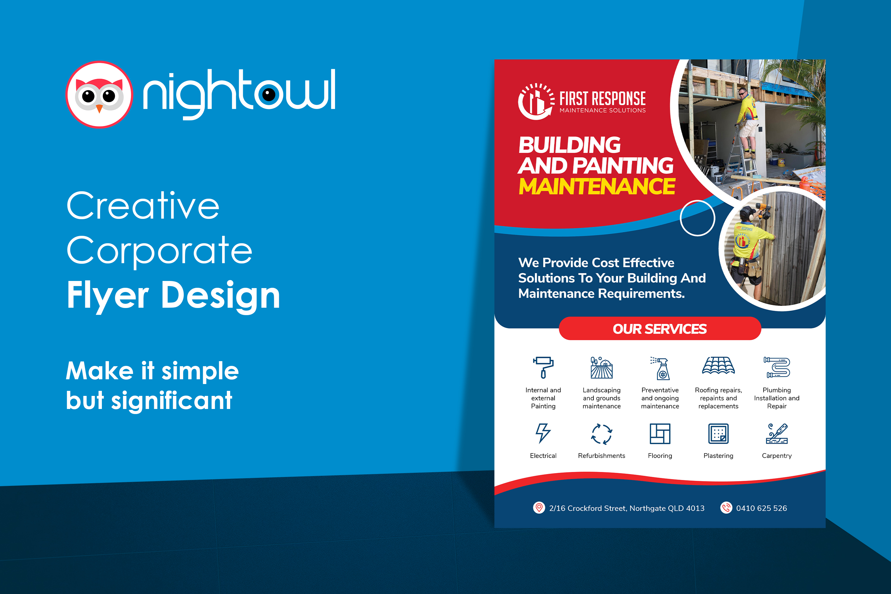 Flyer Design by enamalraj for this project | Design #24957996