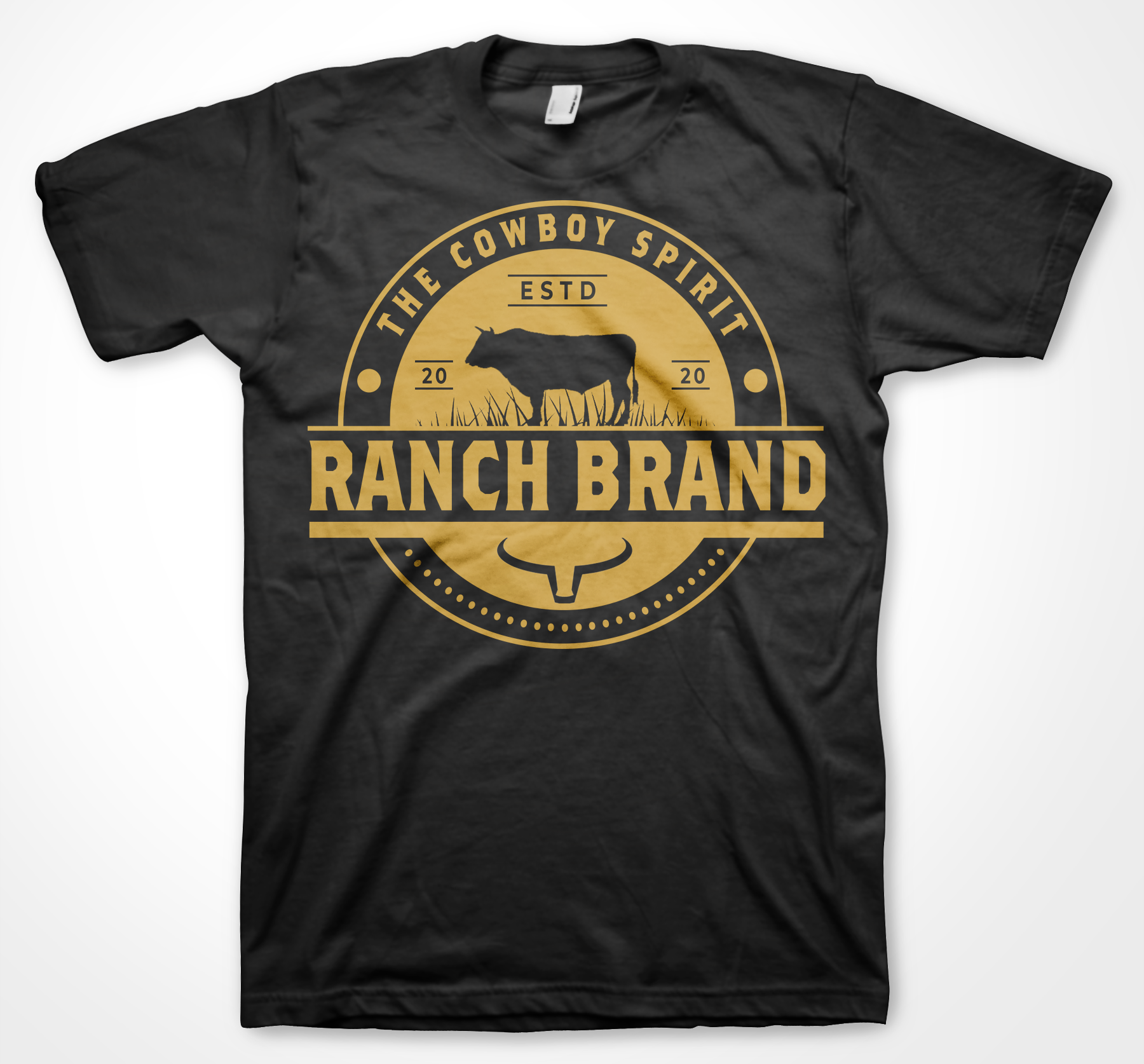 T-shirt Design by badpixelarts for Ranch Brand | Design #24955429