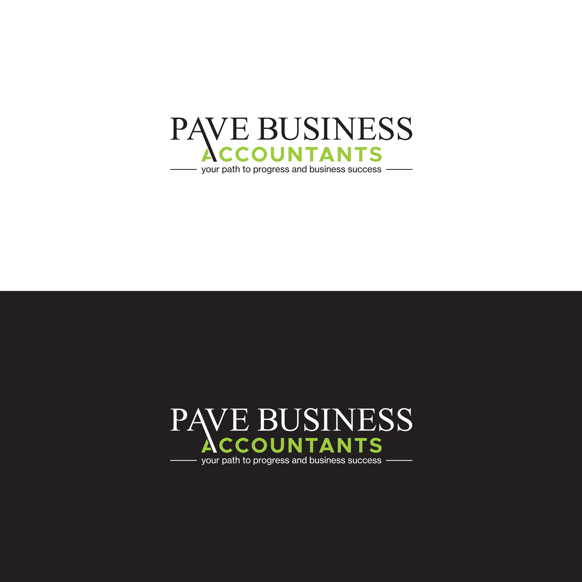 Logo Design by tavi for Pave Business Accountants | Design #24954723