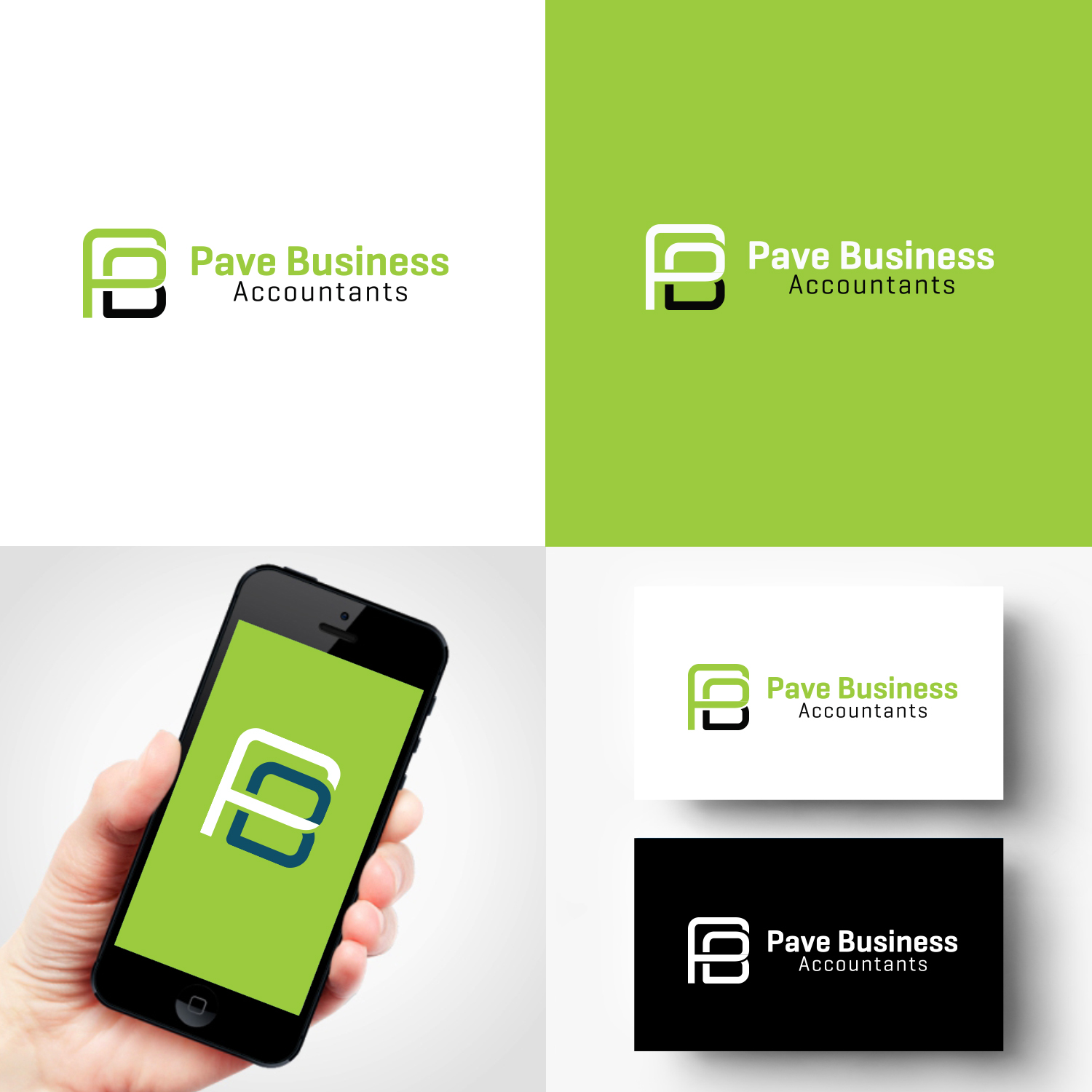 Logo Design by parshdelhi for Pave Business Accountants | Design #24984160