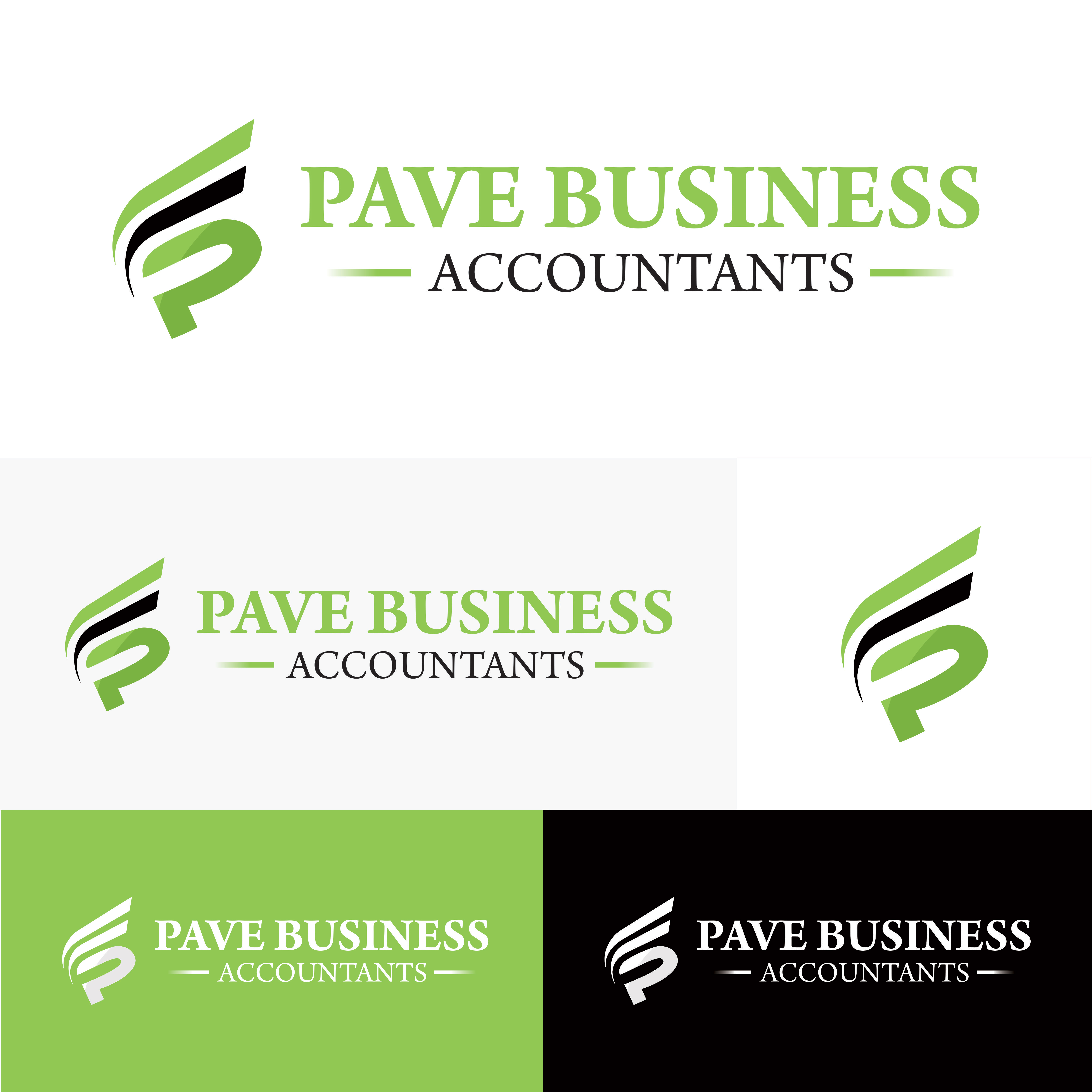 Logo Design by Mandakini Design for Pave Business Accountants | Design #24964079