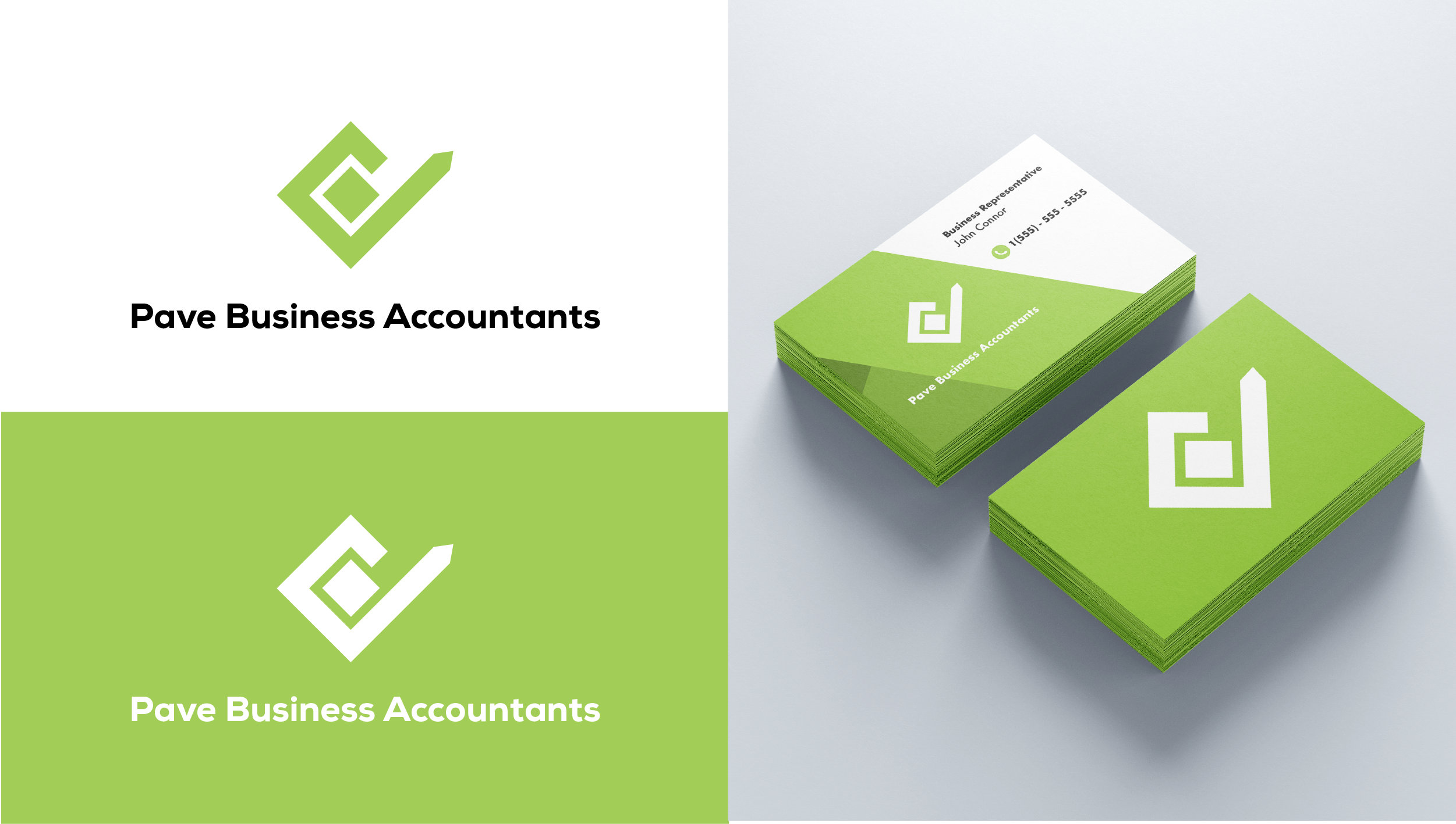 Logo Design by David E for Pave Business Accountants | Design #24958395