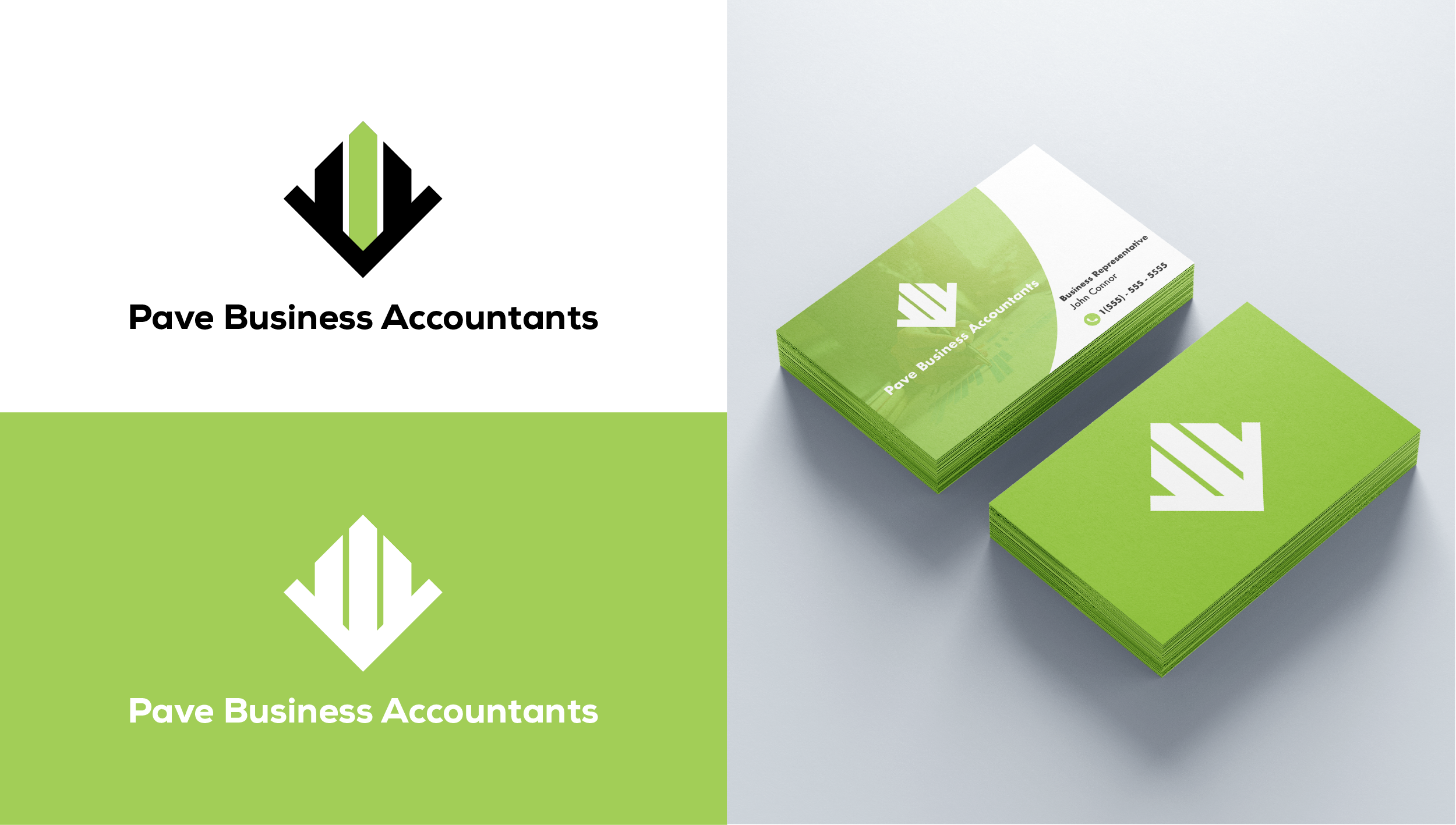Logo Design by David E for Pave Business Accountants | Design #24958396