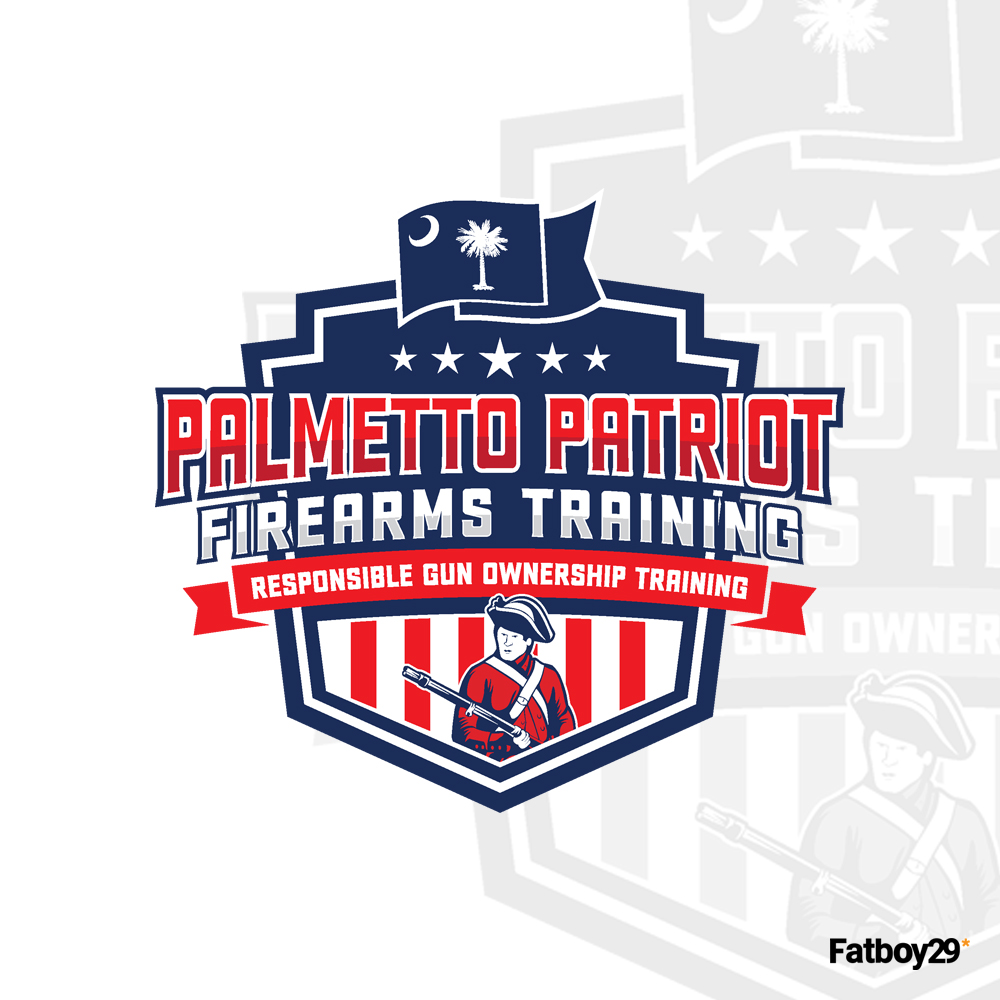 Logo-Design von Fatboy Graphic für Palmetto Patriot Firearms Training | Design #24982834