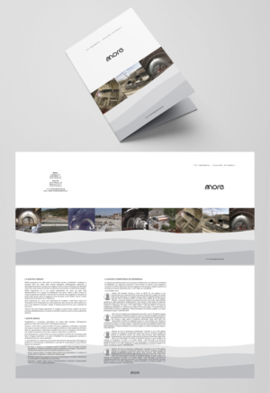 Brochure for a civil enineering company in A4 format | Diseño de Brochure por senja