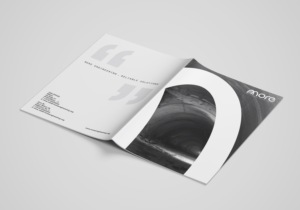 Brochure for a civil enineering company in A4 format | Brochure Design by Pixel Desert