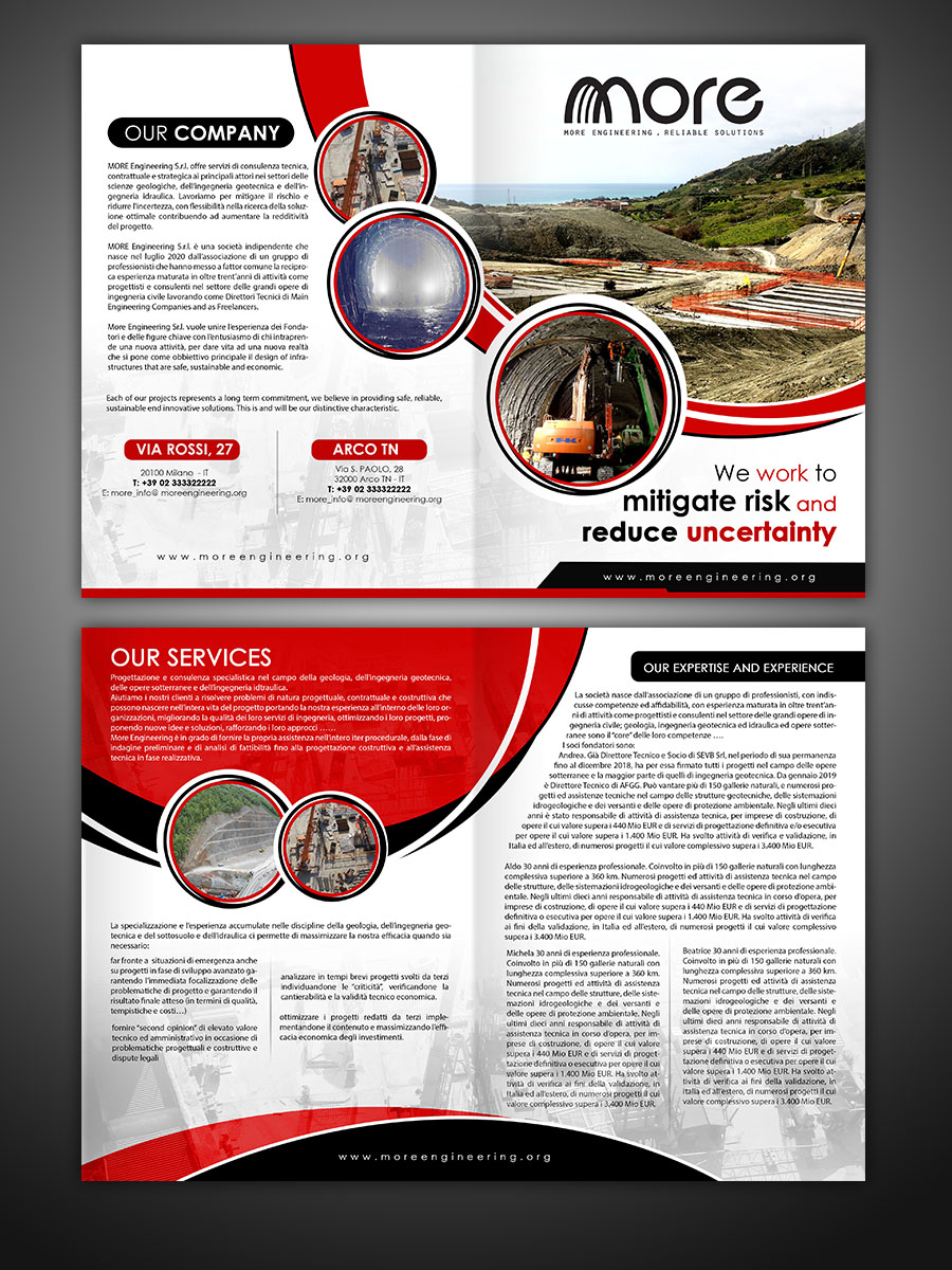 Brochure Design by n214008 for this project | Design #24961974