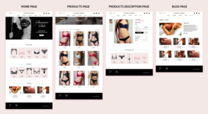 Web Design by Rielle for Intima moda d.o.o. | Design: #25117820