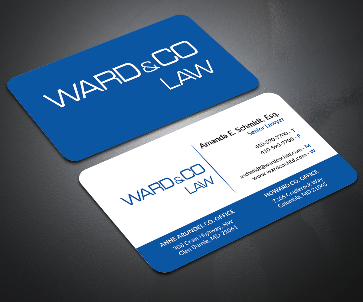 Stationery Design by Your_Design for Ward & Co Law | Design #24963674