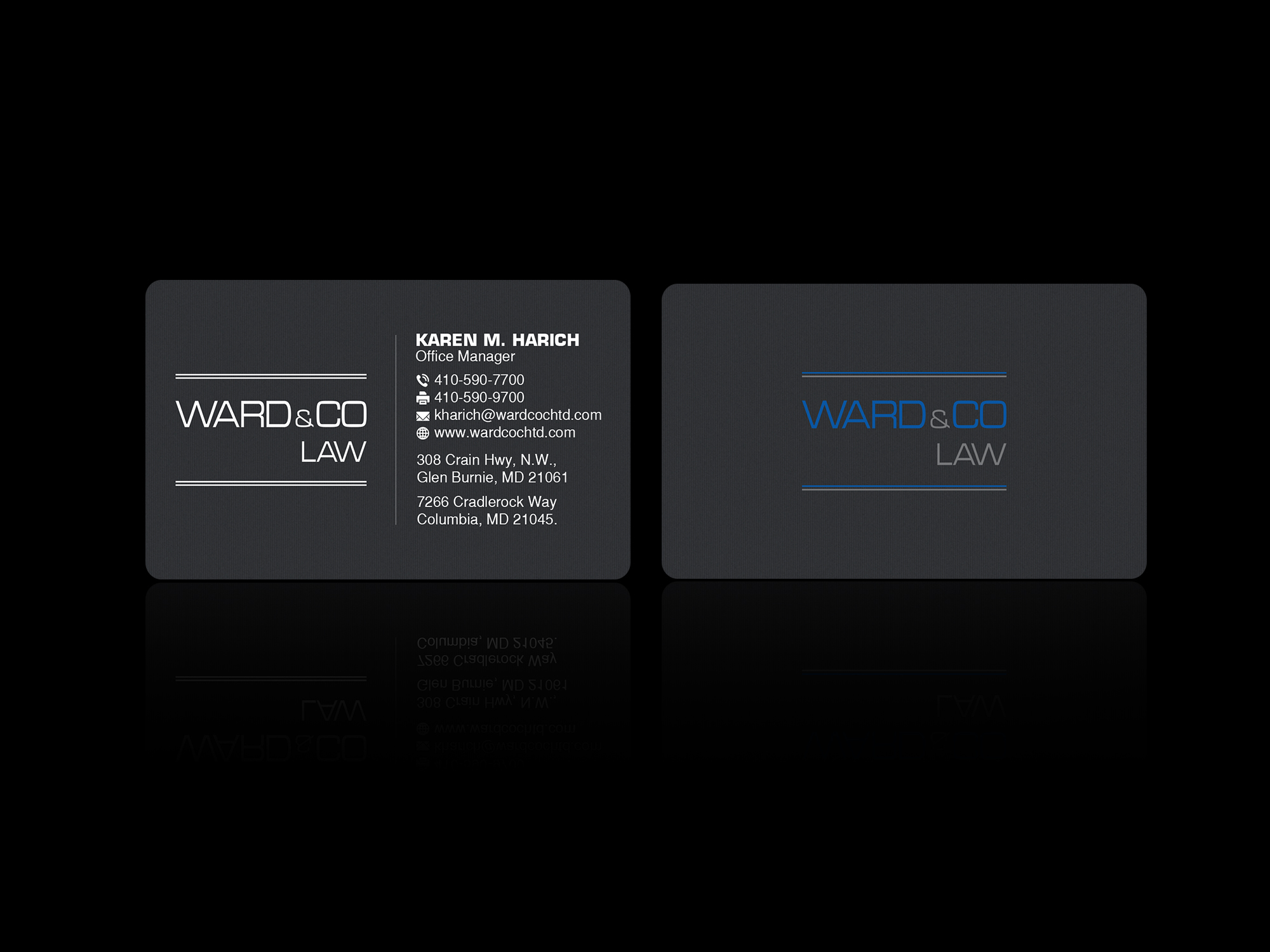 Schreibwaren-Design von Creations Box 2015 für Ward & Co Law | Design #24971291