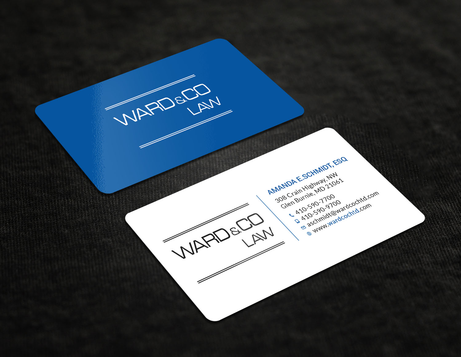 Stationery Design by Tripti Ranjan Gain for Ward & Co Law | Design #24962917