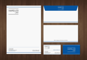 Stationery Design by Tripti Ranjan Gain for Ward & Co Law | Design: #24962919