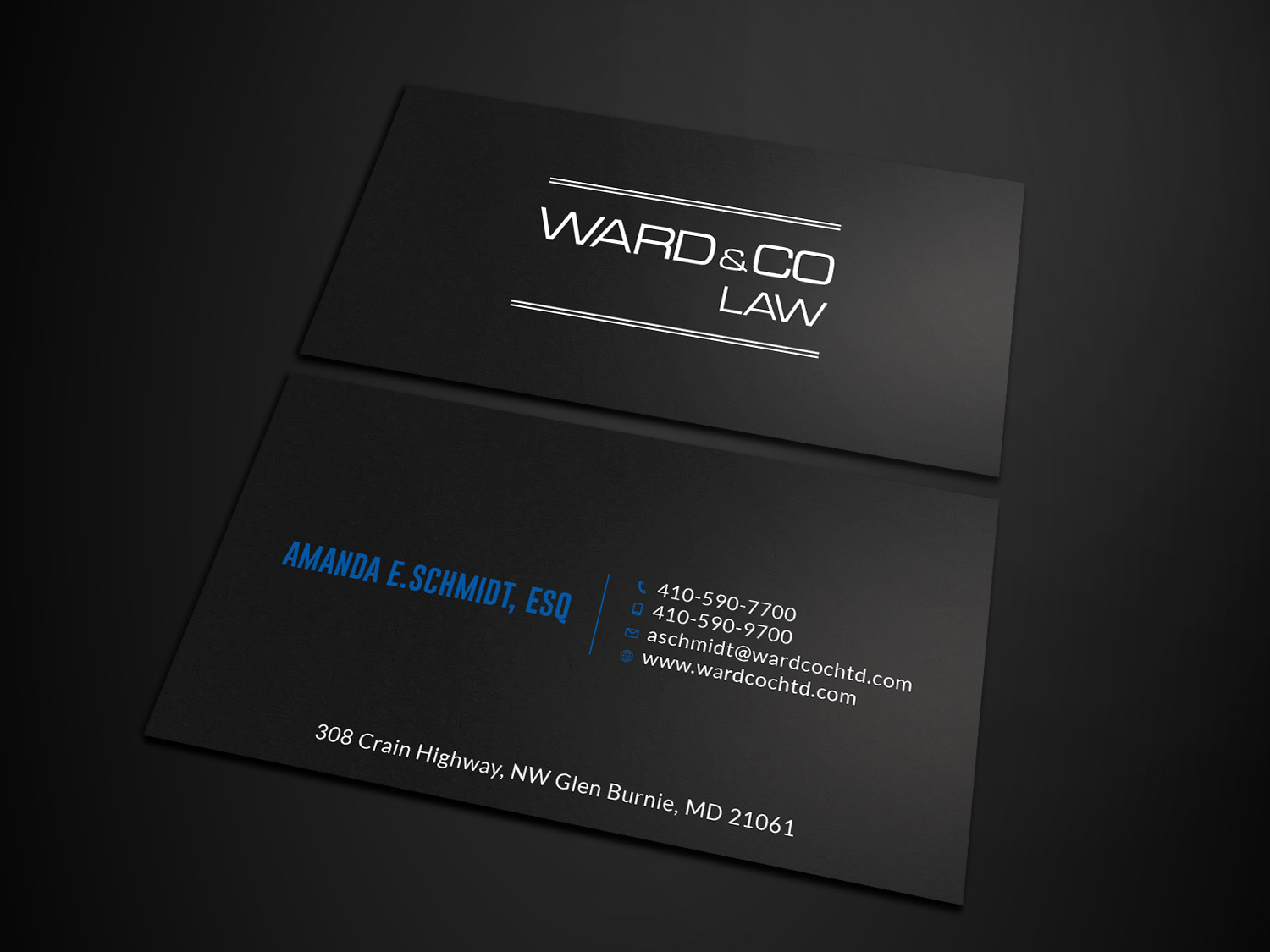 Stationery Design by Tripti Ranjan Gain for Ward & Co Law | Design #24962927